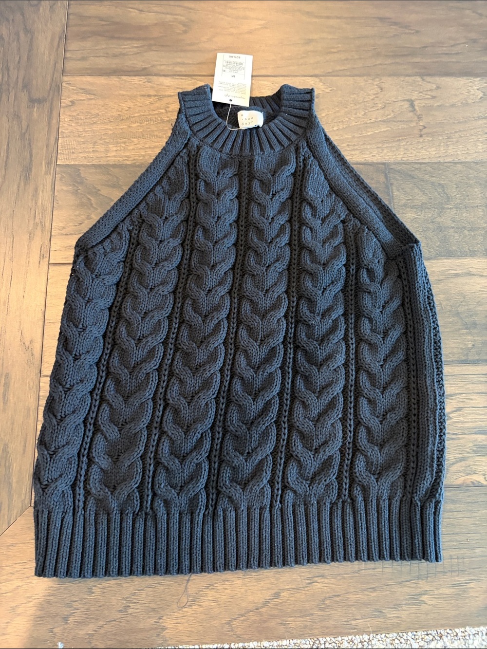New With Tags A New Day Black Sweater Tank Sz M